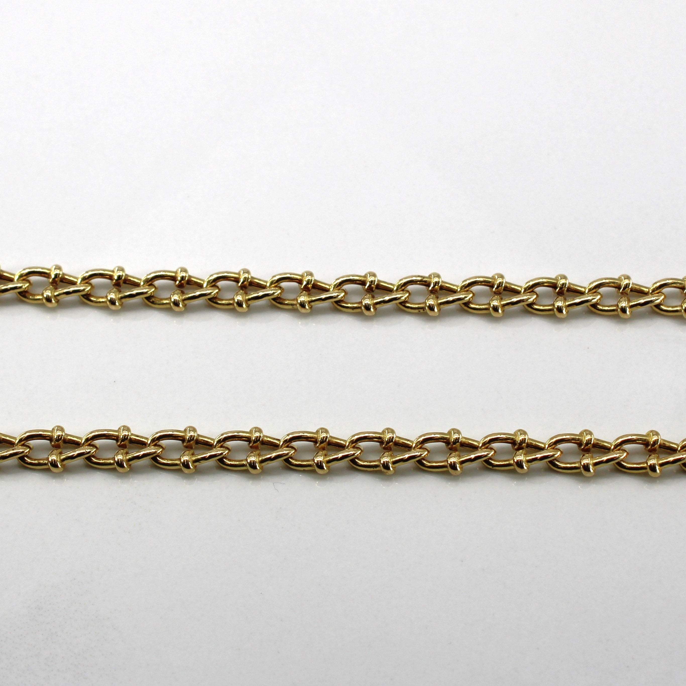 Cable Chain Yellow Gold | 18"|