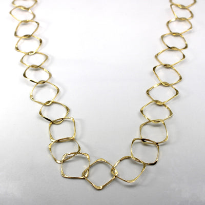 Long Cable Chain Necklace | 30