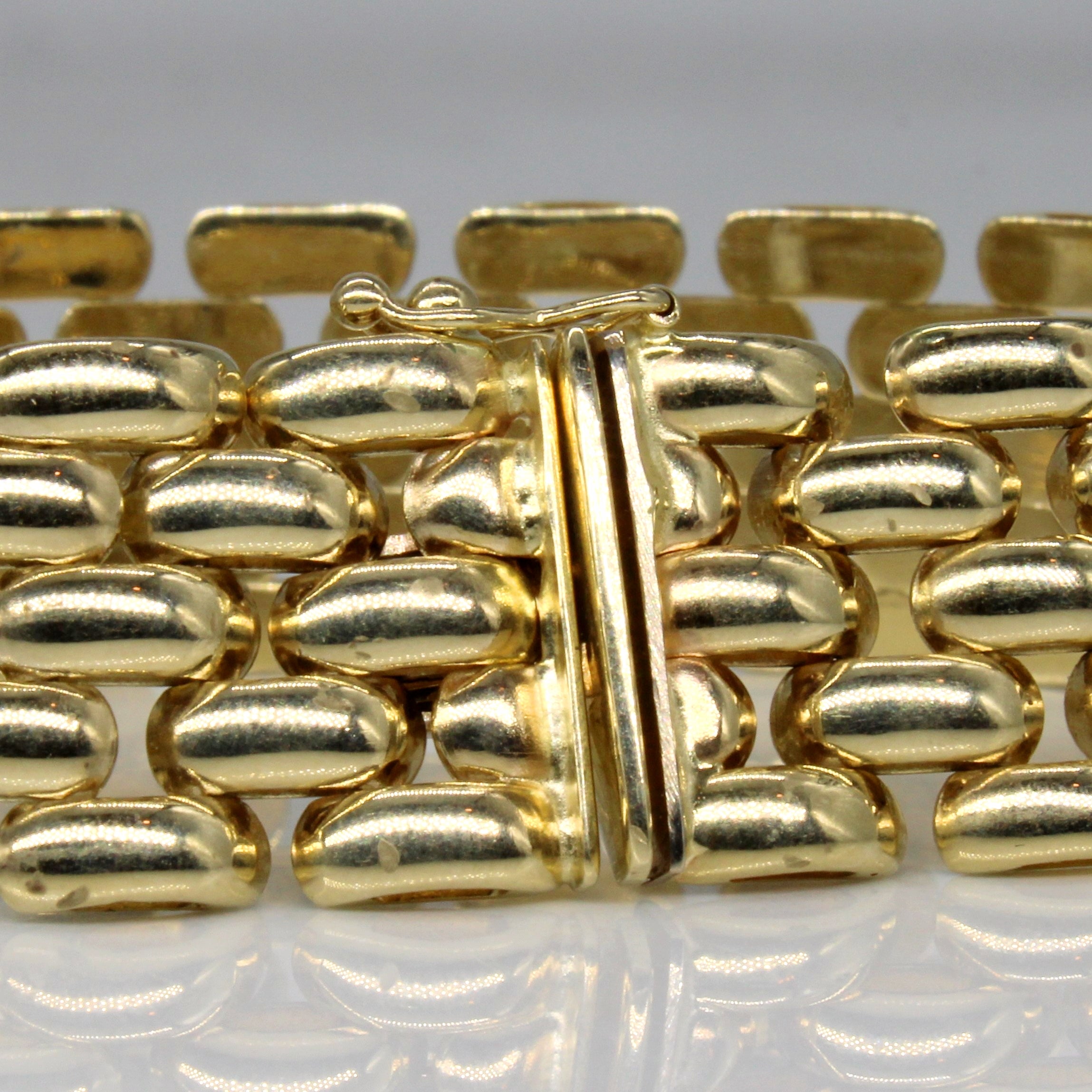 Bracelet en or jaune 14 carats | 18 cm | 