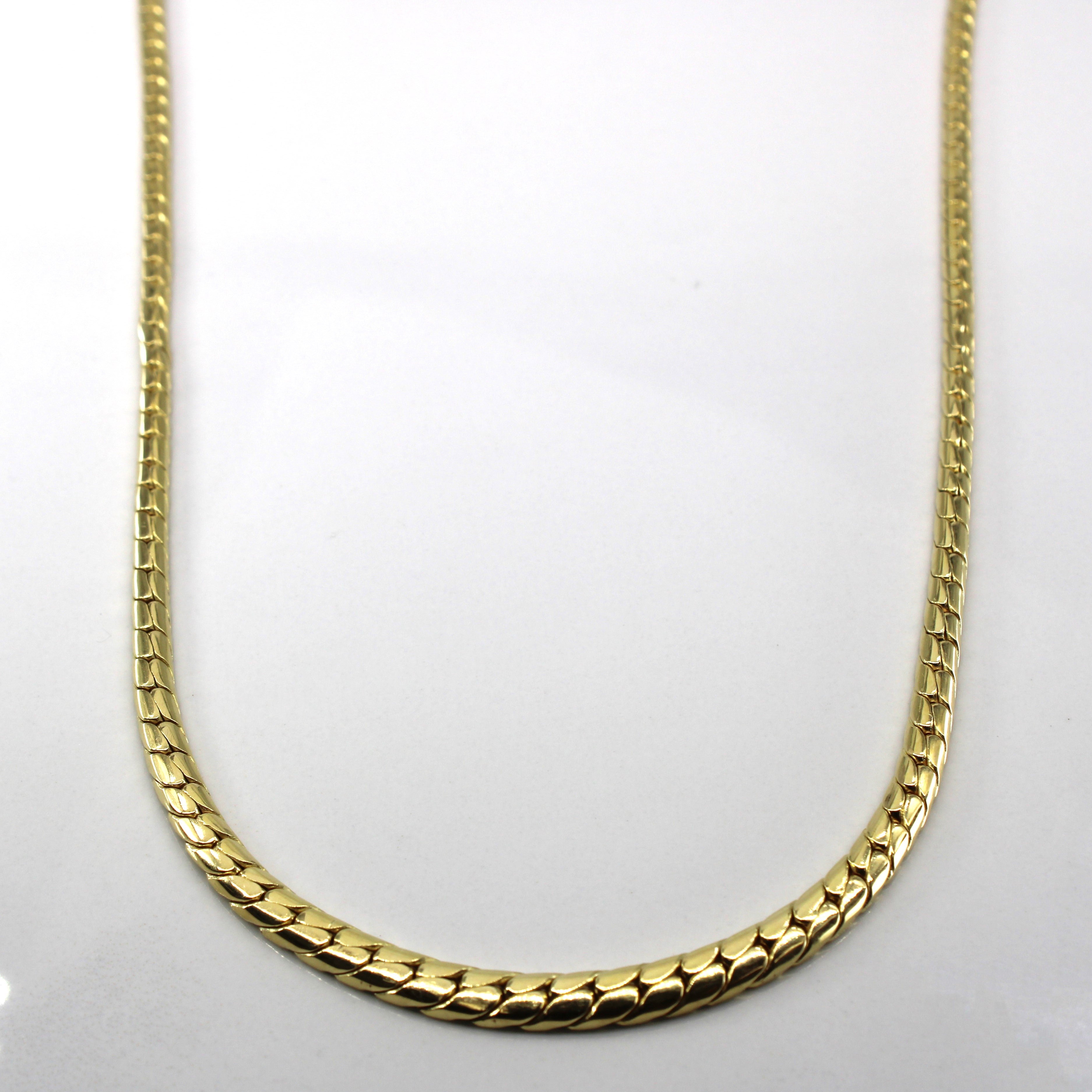 Amazon 10k White Gold Snake Chain 10k White Gold Solid Snake Chain