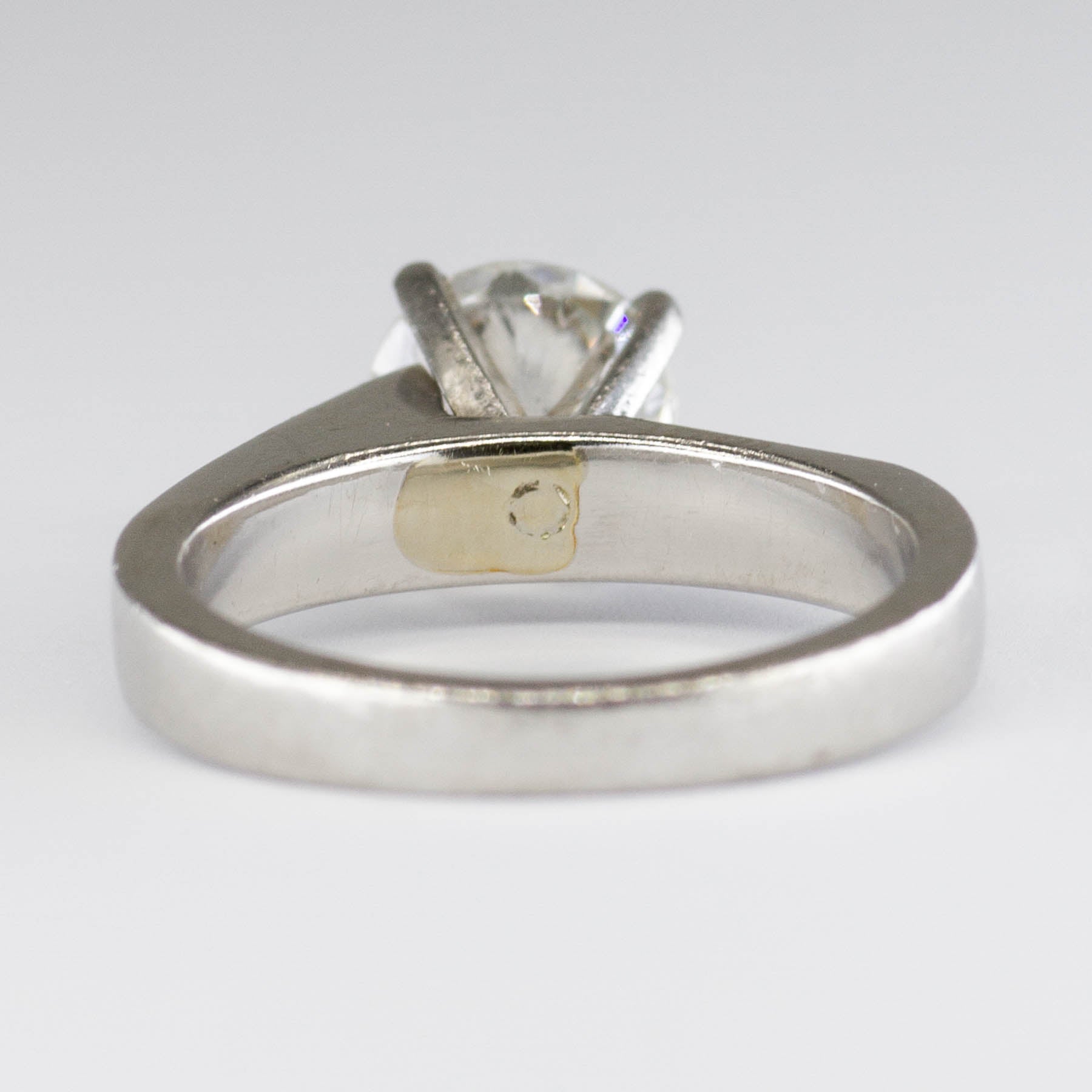 Platinum and Diamond Solitaire Ring | 1.28ct VS2 H-I | SZ 5