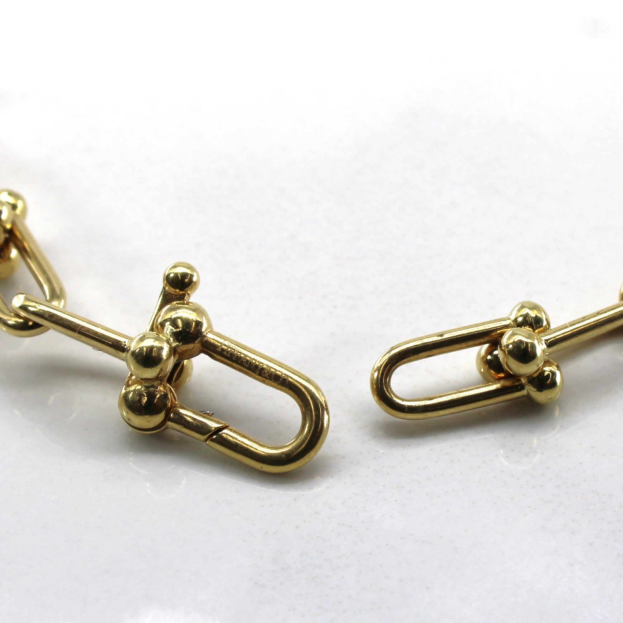18k Yellow Gold Tiffany Inspired Chain | 18