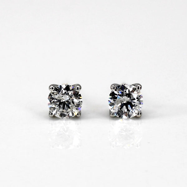 Prong Set Diamond Stud Earrings | 0.96ctw |