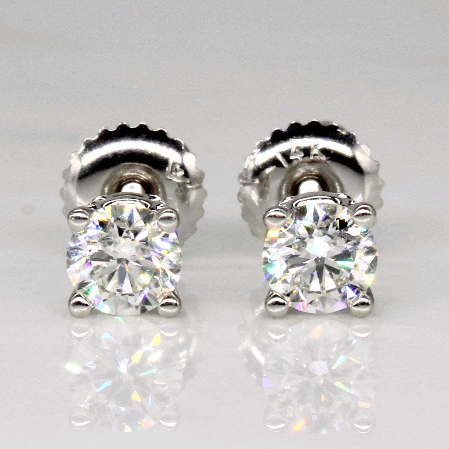 Diamond Stud Earrings | 0.70ctw |