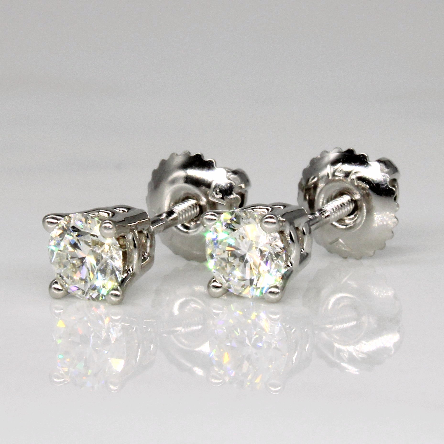 Diamond Stud Earrings | 0.70ctw |