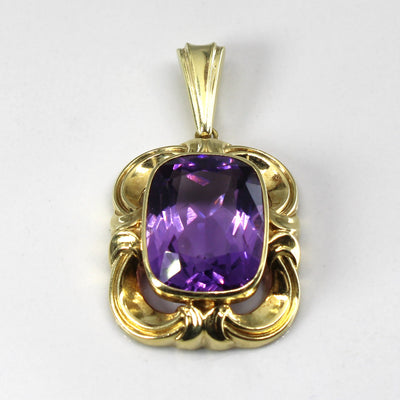 Cushion Amethyst Pendant | 12.00ct |