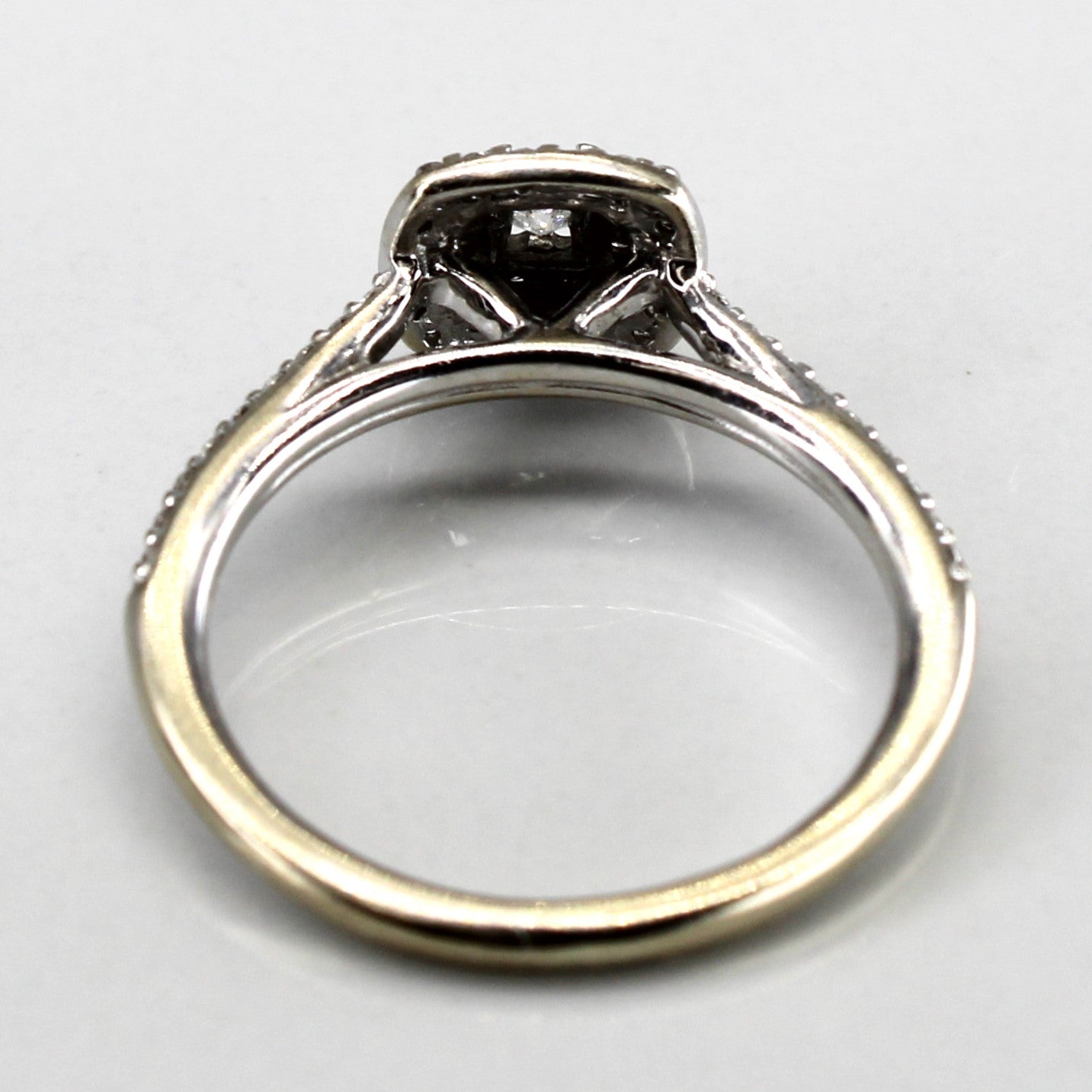 Halo Diamond Engagement Ring | 0.37ctw | SZ 6 |