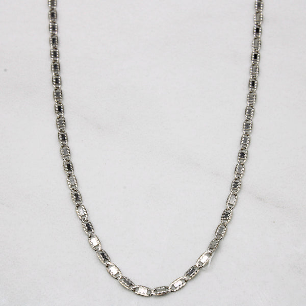 18k White Gold Necklace | 19