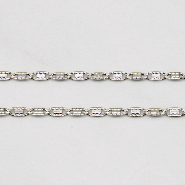 18k White Gold Necklace | 19