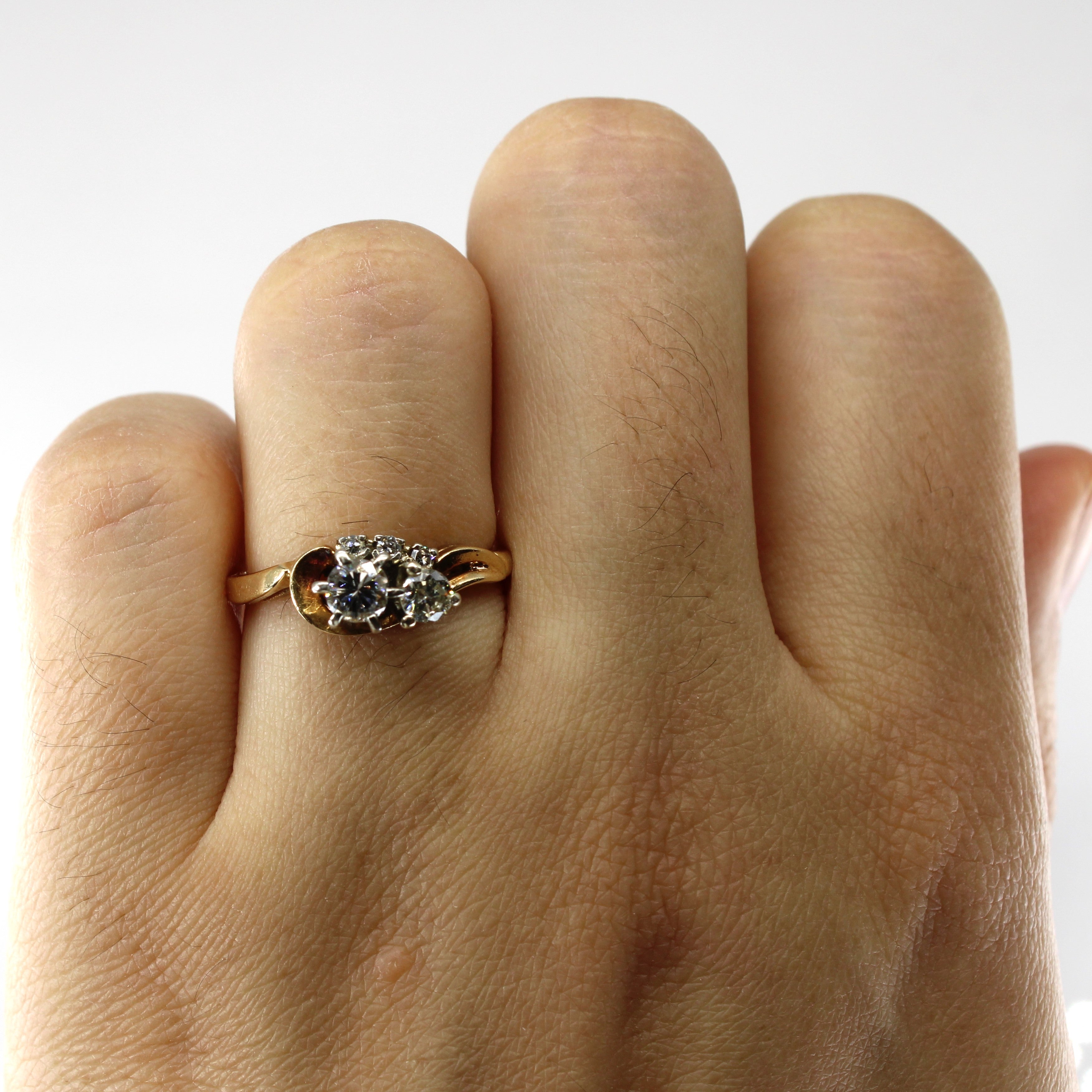Prong Set Diamond Ring | 0.42ctw | SZ 6 |