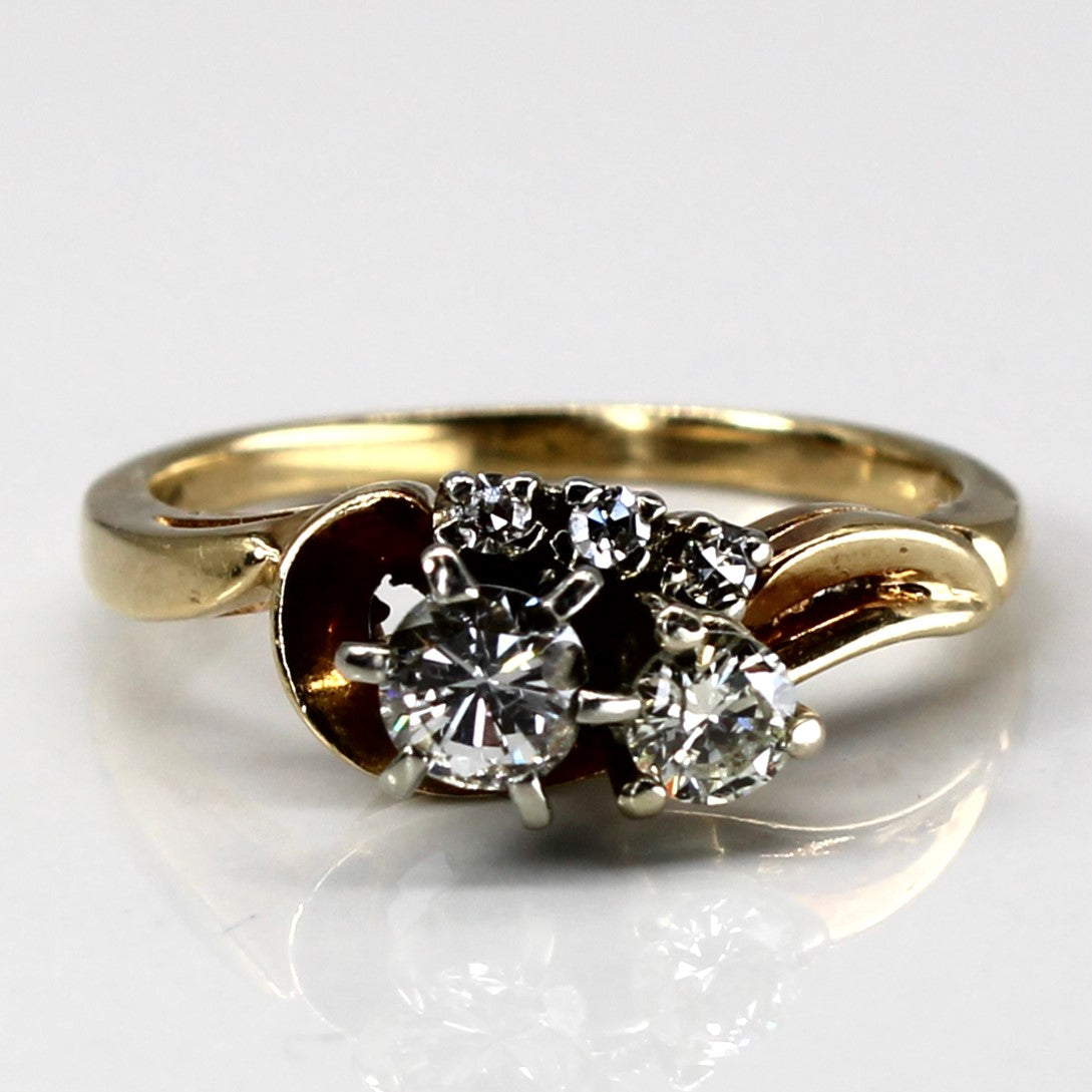 Prong Set Diamond Ring | 0.42ctw | SZ 6 |