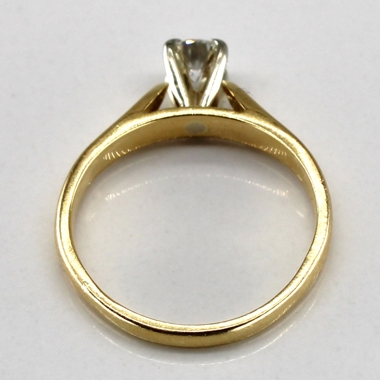 Classic Solitaire Diamond Ring | 0.31ct | SZ 5.25 |