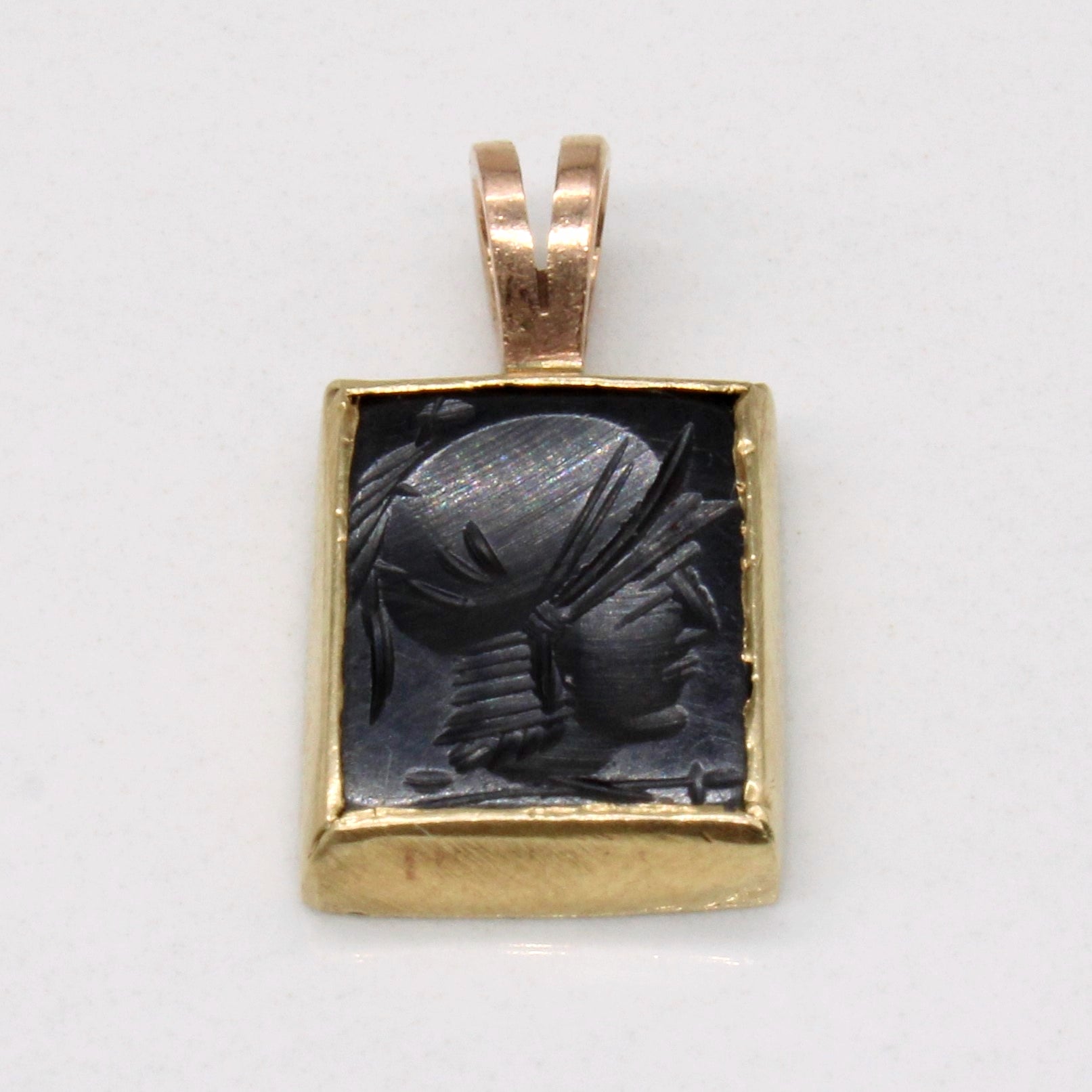 Hematite Intaglio Pendant | 2.30ct |