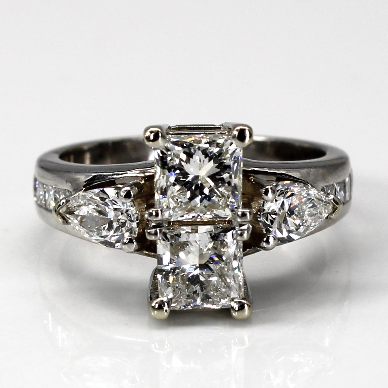 Prong Set Multi Diamond Engagement Ring | 2.32ctw | SZ 6 |