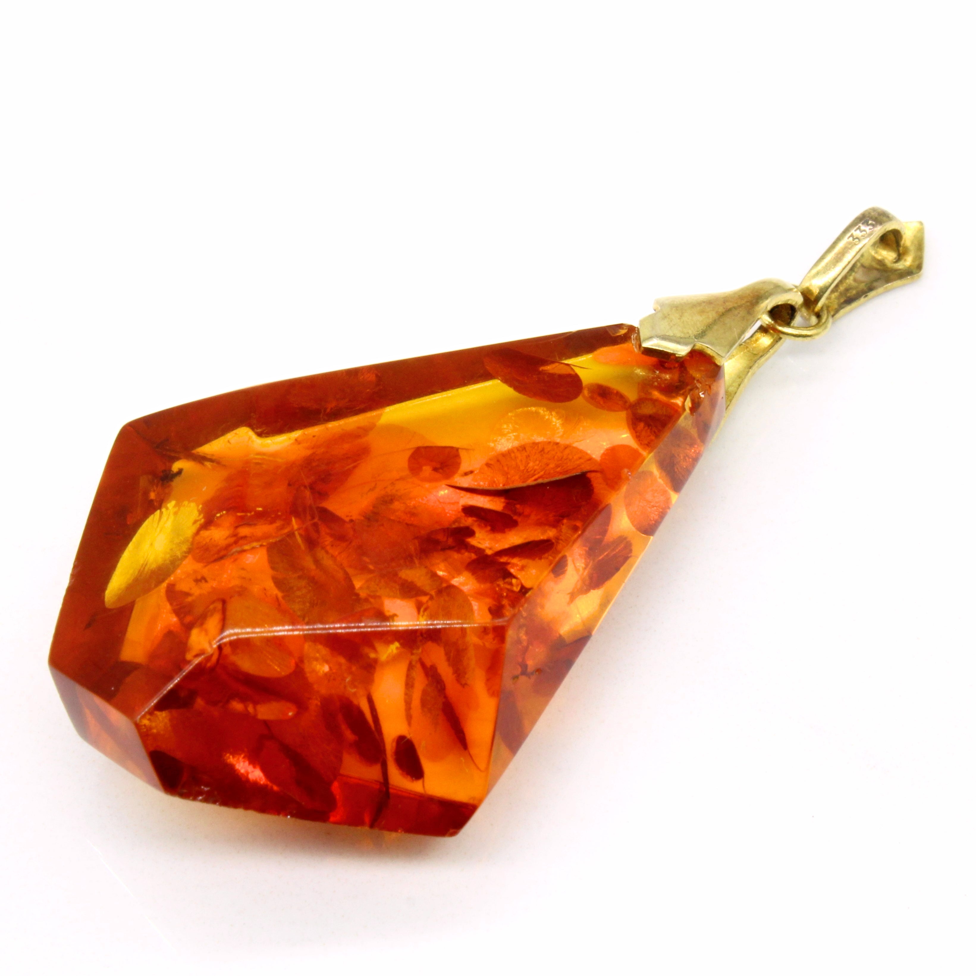 Amber Drop Pendant | 25.00ct |