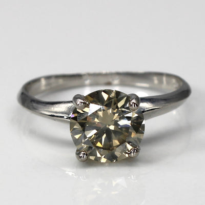 Four Prong Solitaire Diamond Ring | 1.50ct VS1/VS2 Q/R | SZ 5.75 |