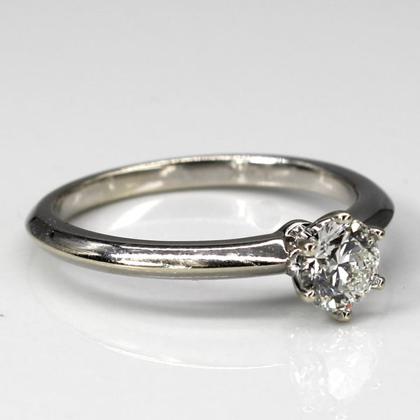 Six Prong Solitaire Diamond Ring | 0.50ct | SZ 6.5 |