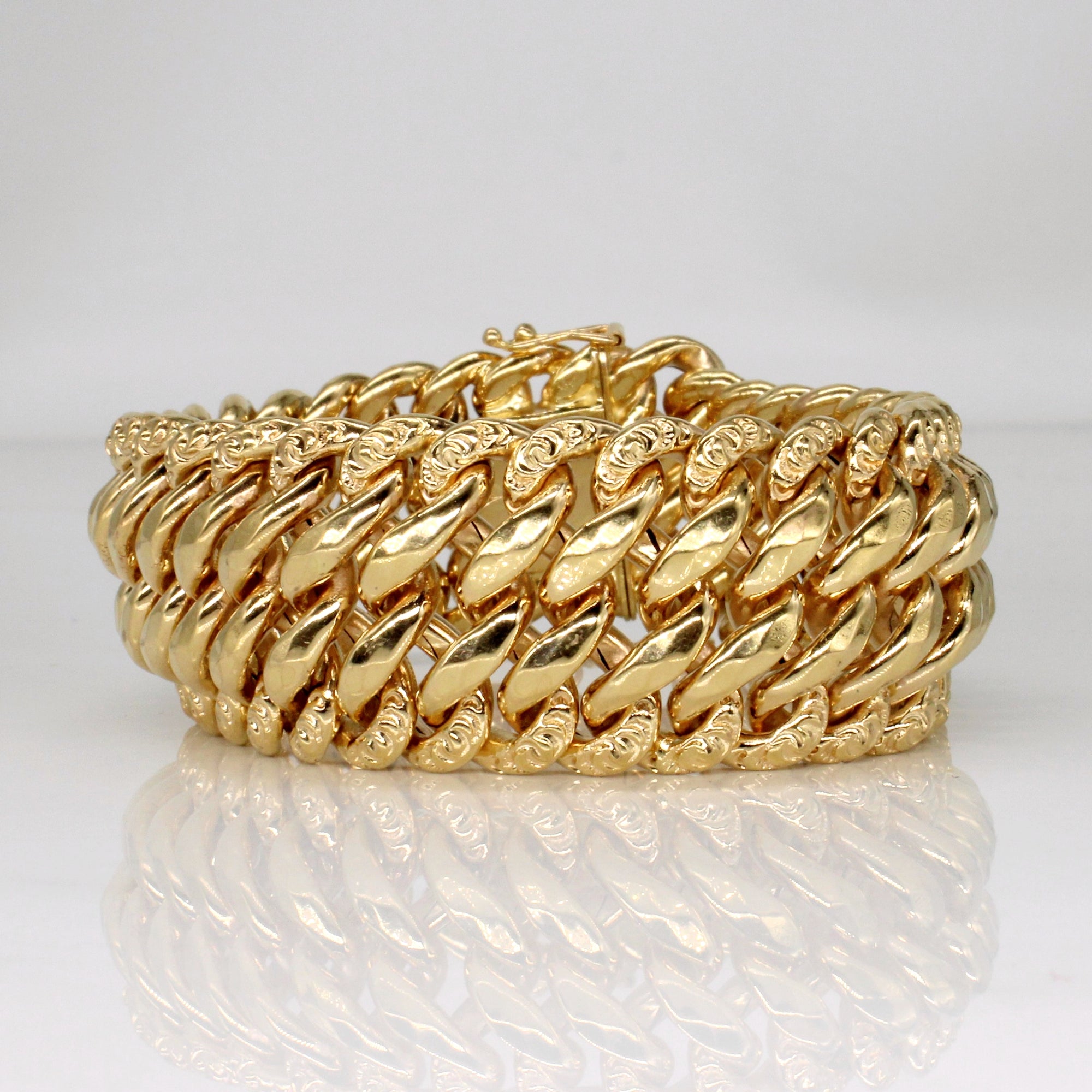 18k Yellow Gold Bracelet | 7