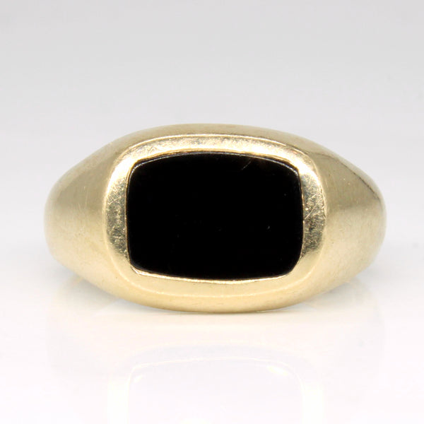 Onyx Cocktail Ring | 1.40ct | SZ 10.25 |