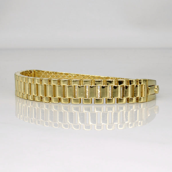 18k Yellow Gold Bracelet | 6.5