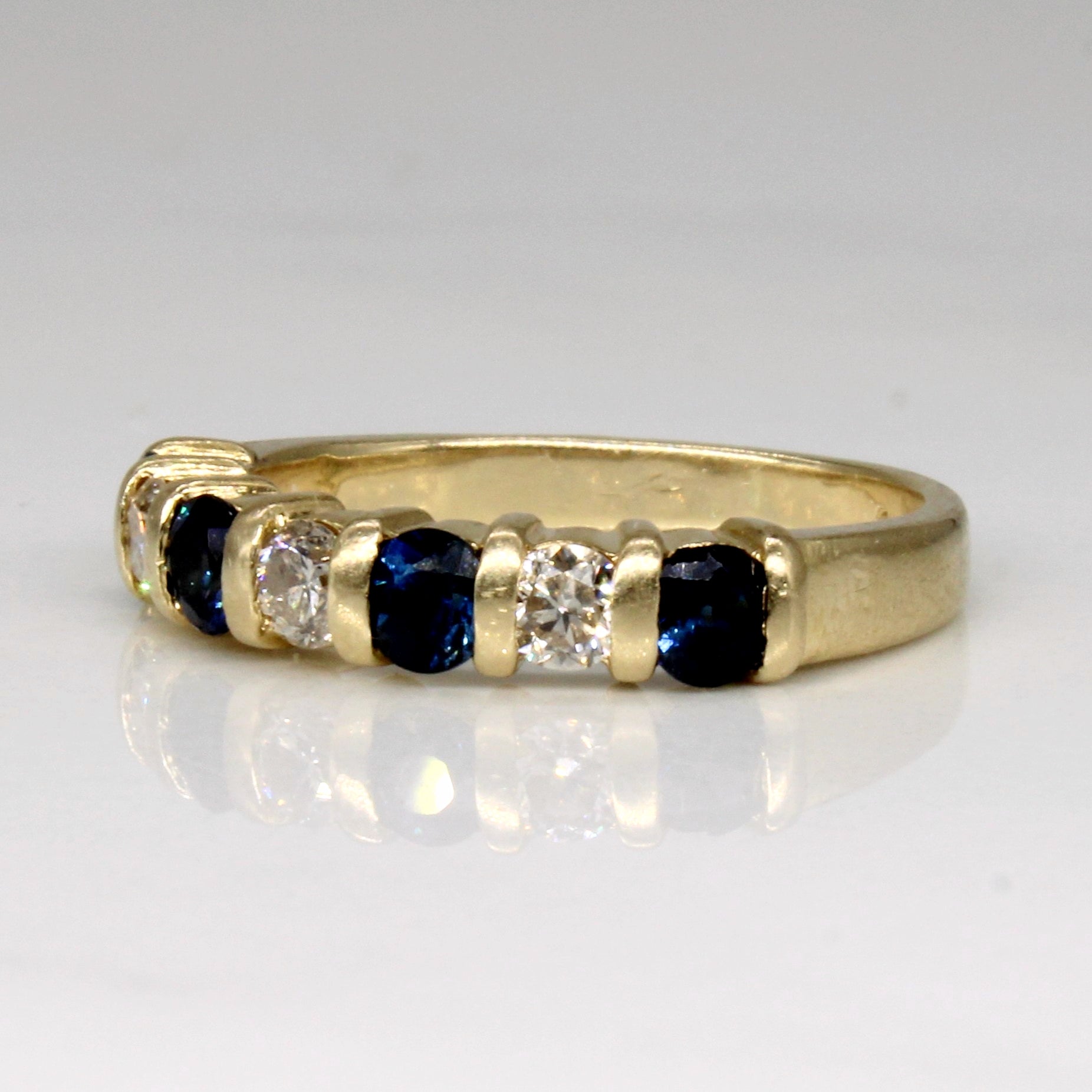 Sapphire & Diamond Ring | 0.52ctw, 0.24ctw | SZ 4.25 |