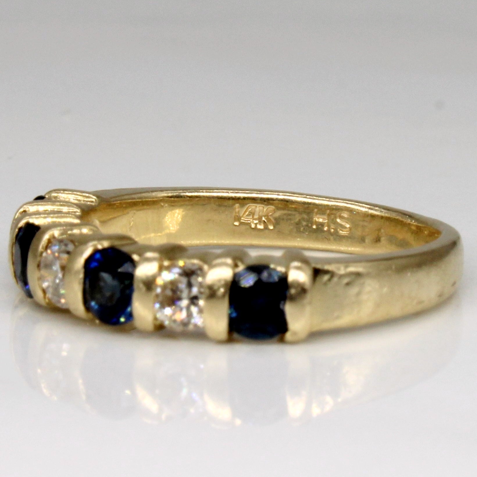 Sapphire & Diamond Ring | 0.52ctw, 0.24ctw | SZ 4.25 |