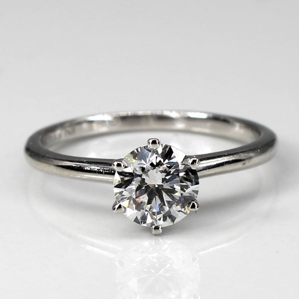 Six Prong Solitaire Diamond Ring  | 0.79ct | SZ 5.5 |