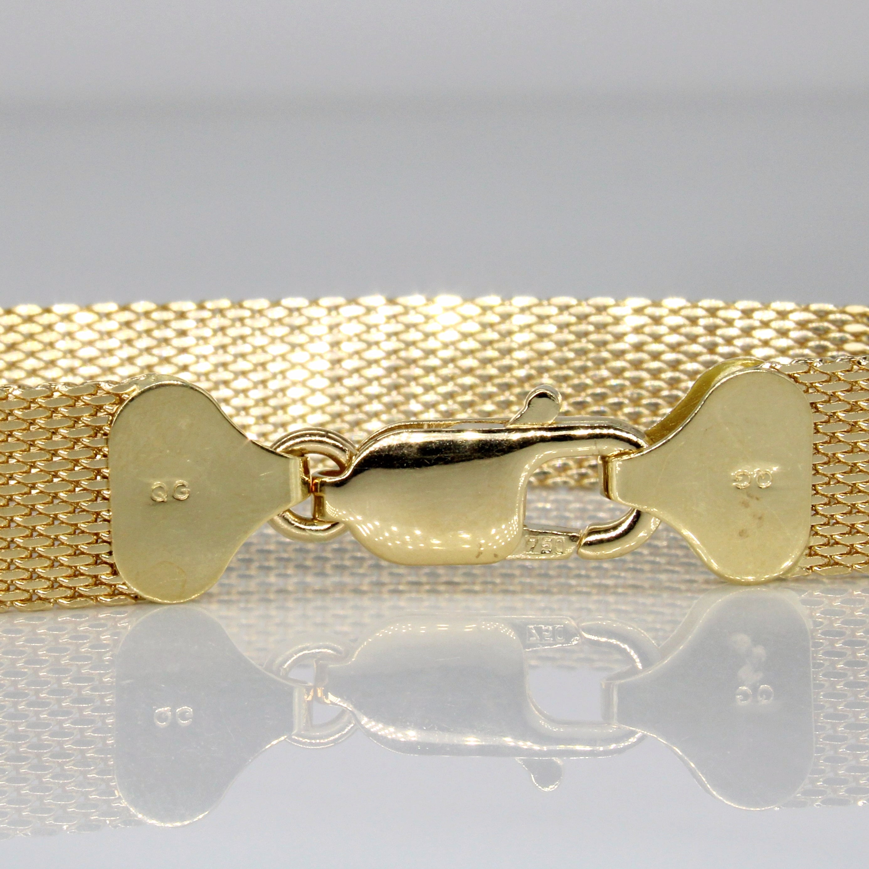 Bracelet en or jaune 18 carats | 7,5" |