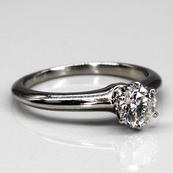 'Tiffany & Co.' Solitaire Diamond Engagement Ring | 0.60ct | SZ 6.25 |