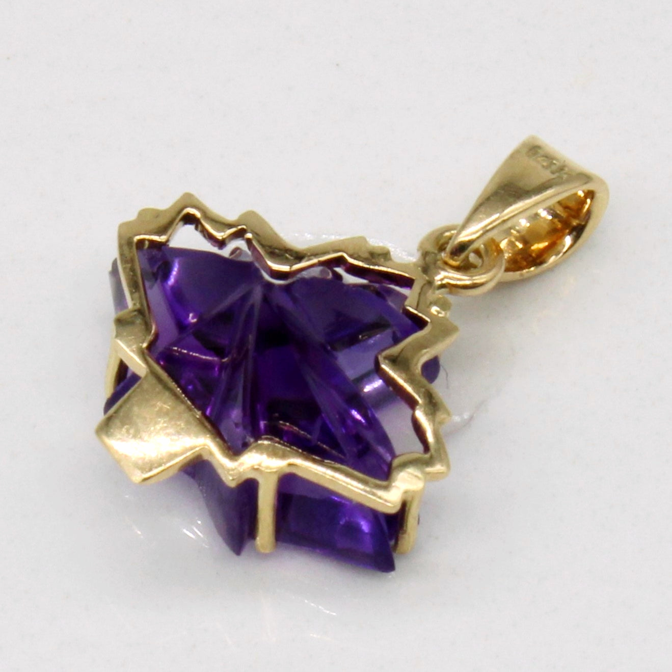 Amethyst Maple Lead Pendant | 3.00ct |