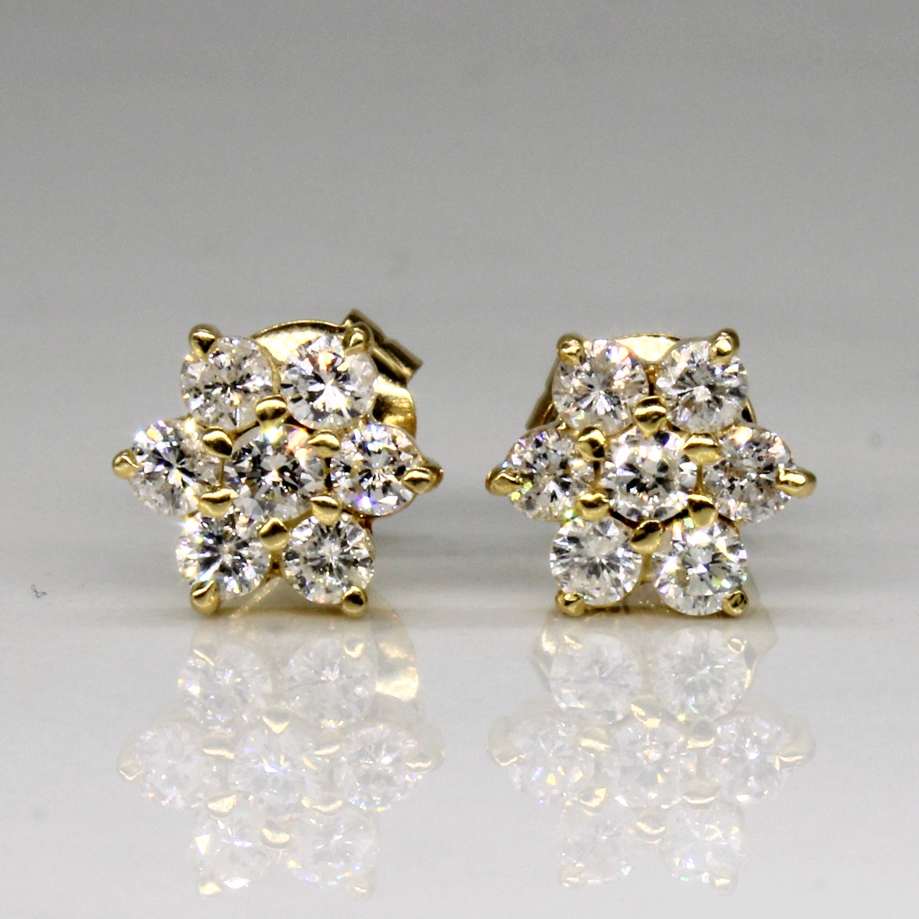Boucles d'oreilles en diamants | 1,00 ct | 