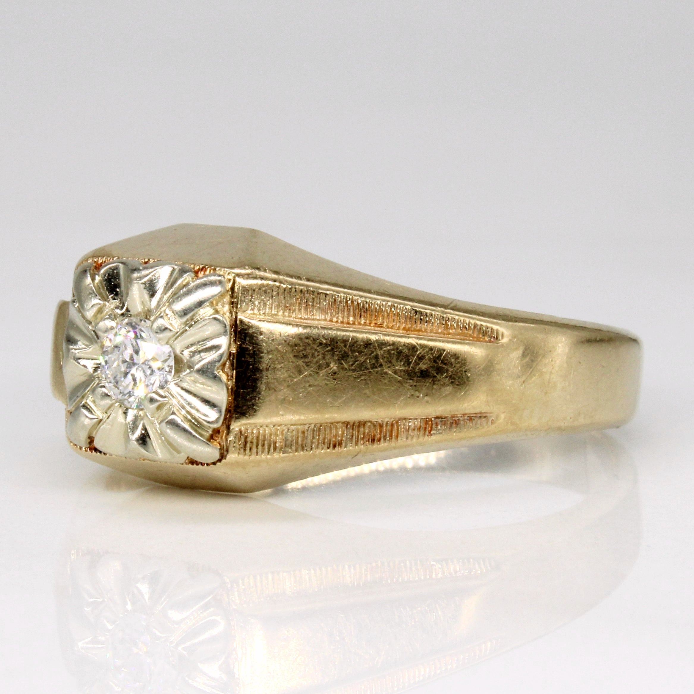 Illusion Set Diamond Ring | 0.15ct | SZ 11.75 |
