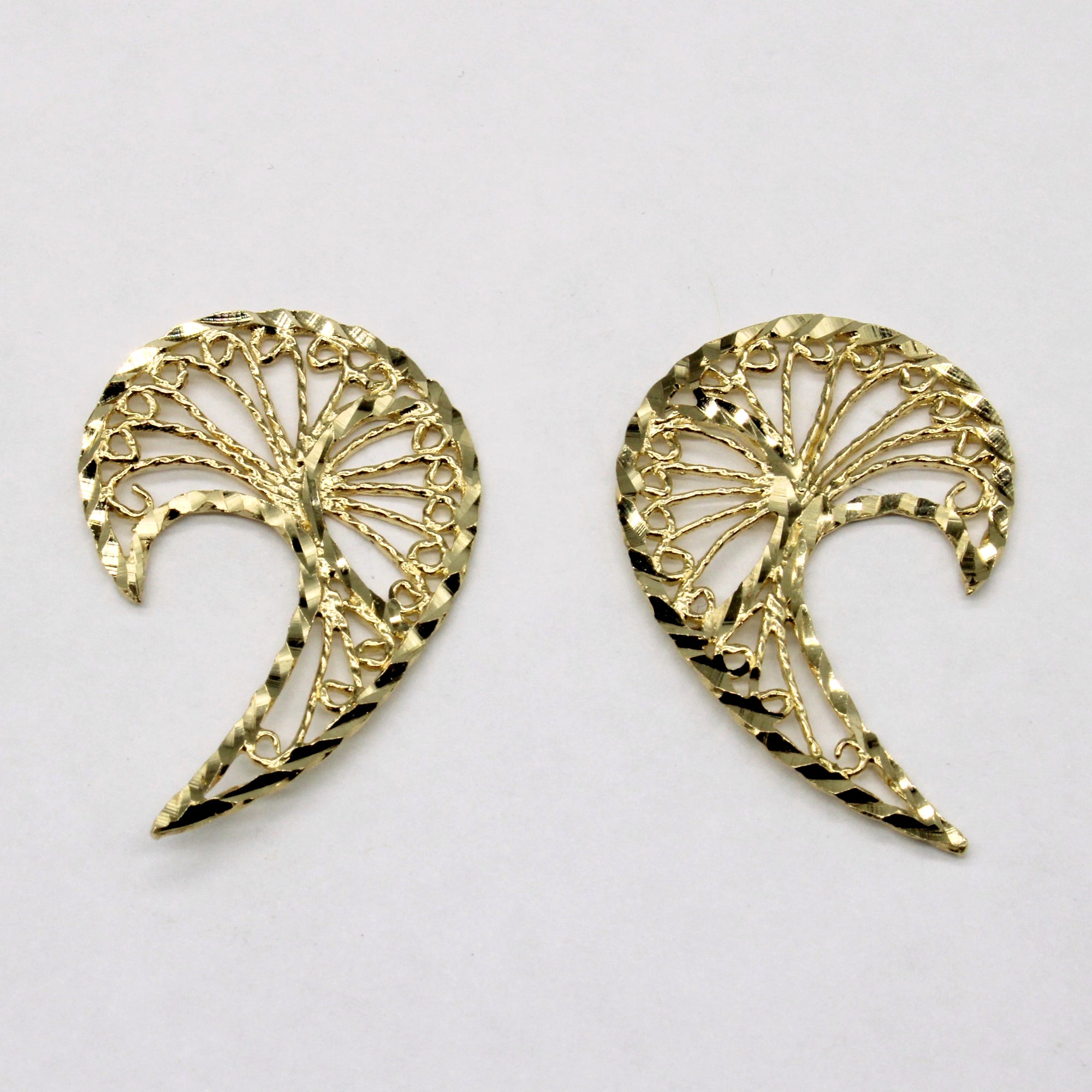 10k Yellow Gold Earrings