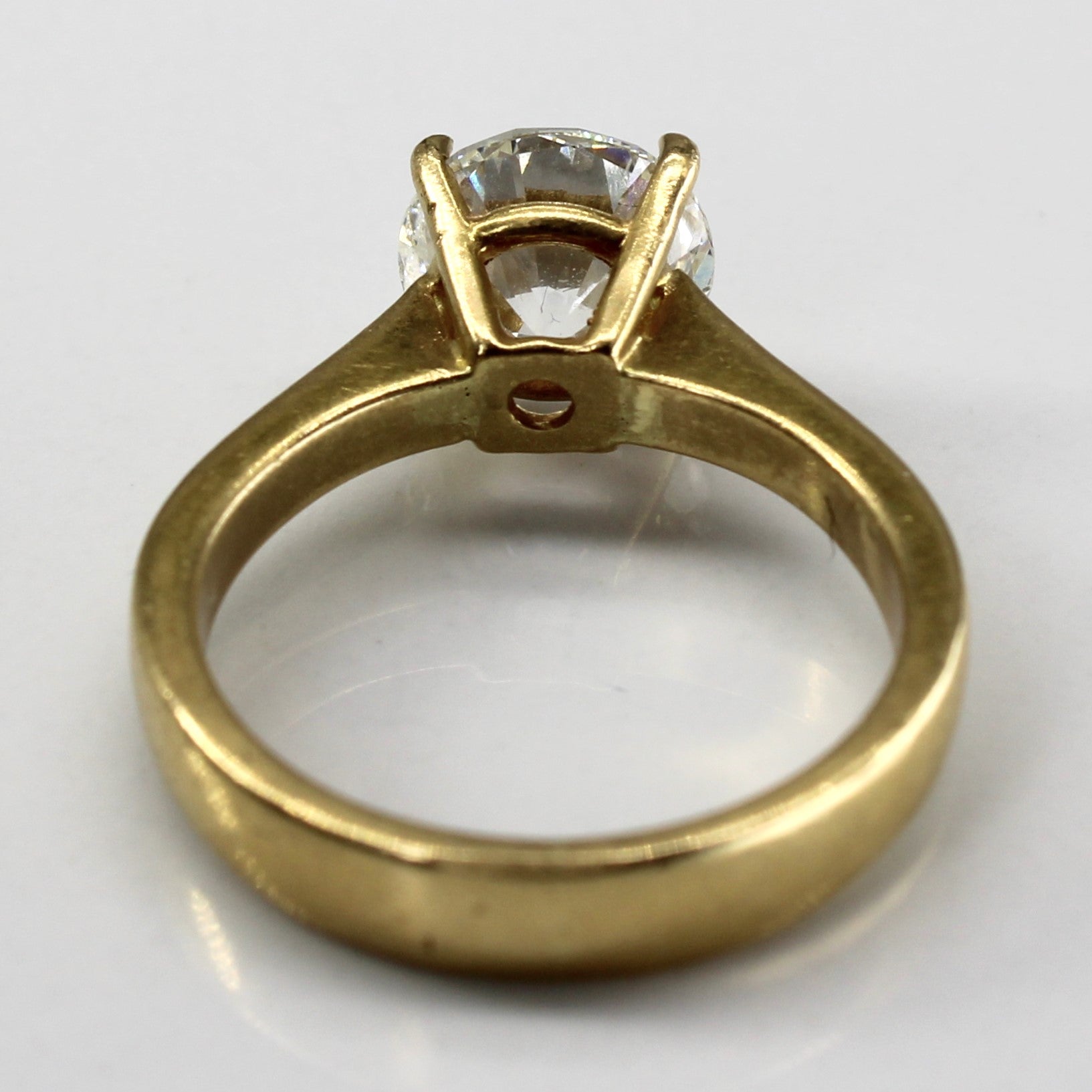 Solitaire Diamond Engagement Ring | 2.01ct | SZ 5.5 |