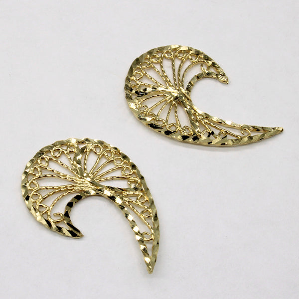 10k Yellow Gold Earrings