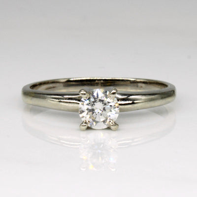 Cathedral Set Diamond Ring | 0.37ct | SZ 6.5 |