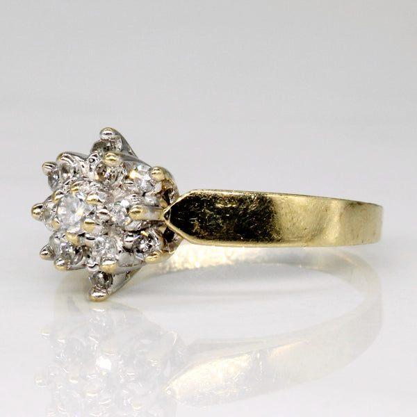 Diamond Cluster Ring | 0.20ctw | SZ 6.25 |