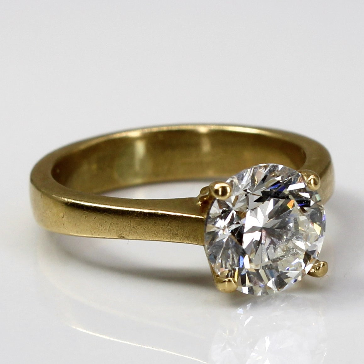Solitaire Diamond Engagement Ring | 2.01ct | SZ 5.5 | – 100 Ways