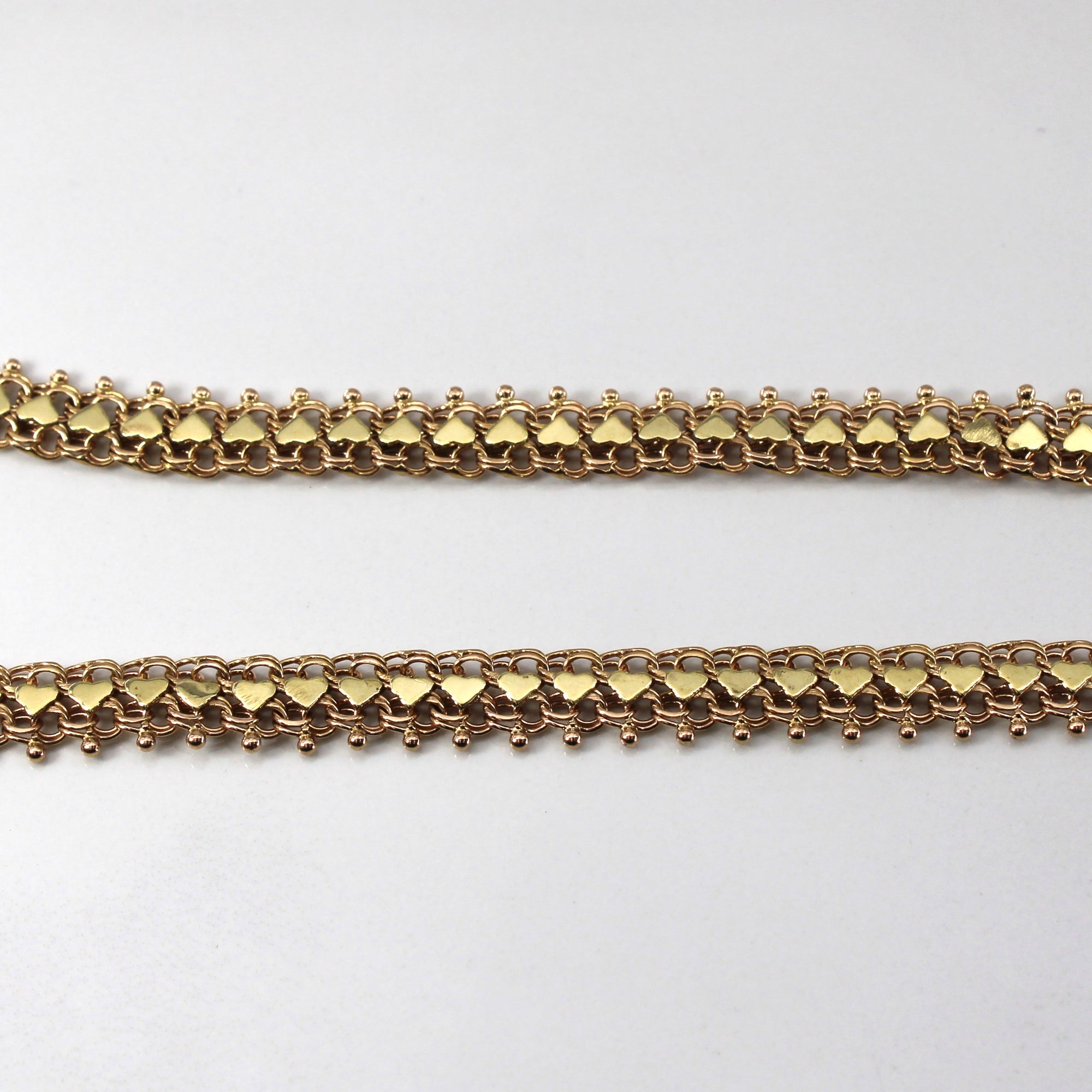 Fancy link Yellow Gold Chain | 18
