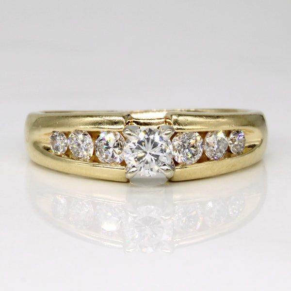 Diamond Engagement Ring | 0.69ctw | SZ 7.25 |