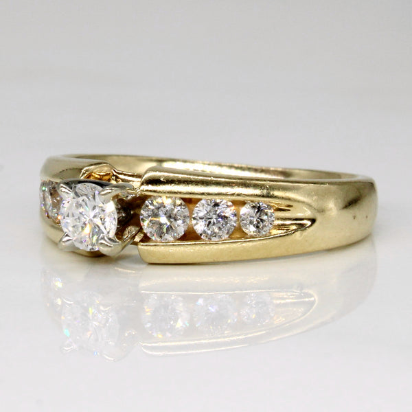 Diamond Engagement Ring | 0.69ctw | SZ 7.25 |