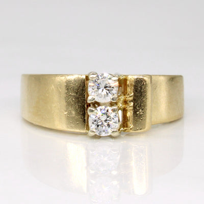 Two Stone Diamond Ring | 0.28ctw | SZ 7 |