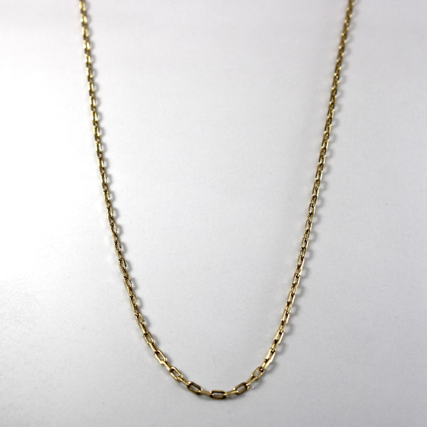 Elongated Cable Link Chain | 20