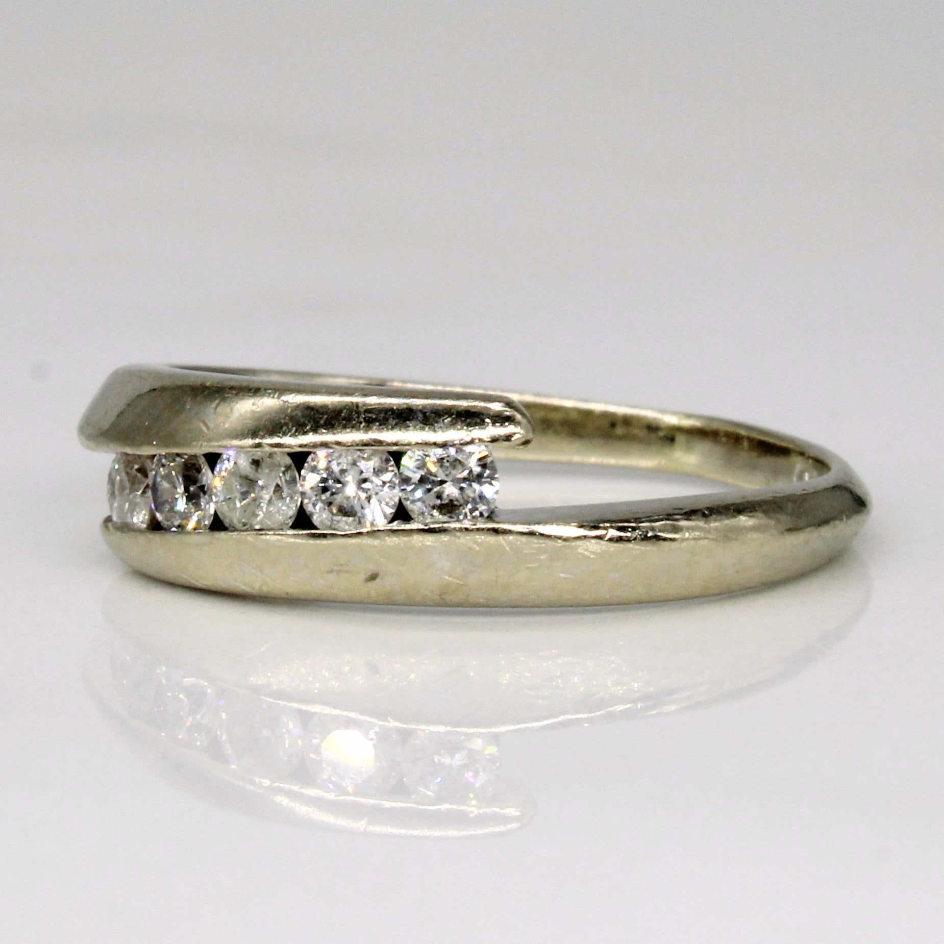 Diamond Waterfall Ring | 0.15ctw | SZ 5.25 |