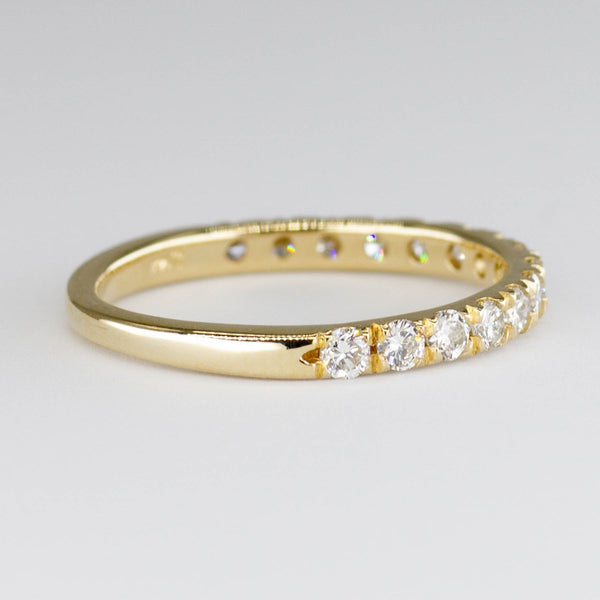 '100 Ways' 14k Yellow Gold Semi Eternity Ring| 0.50 ctw | SZ 6