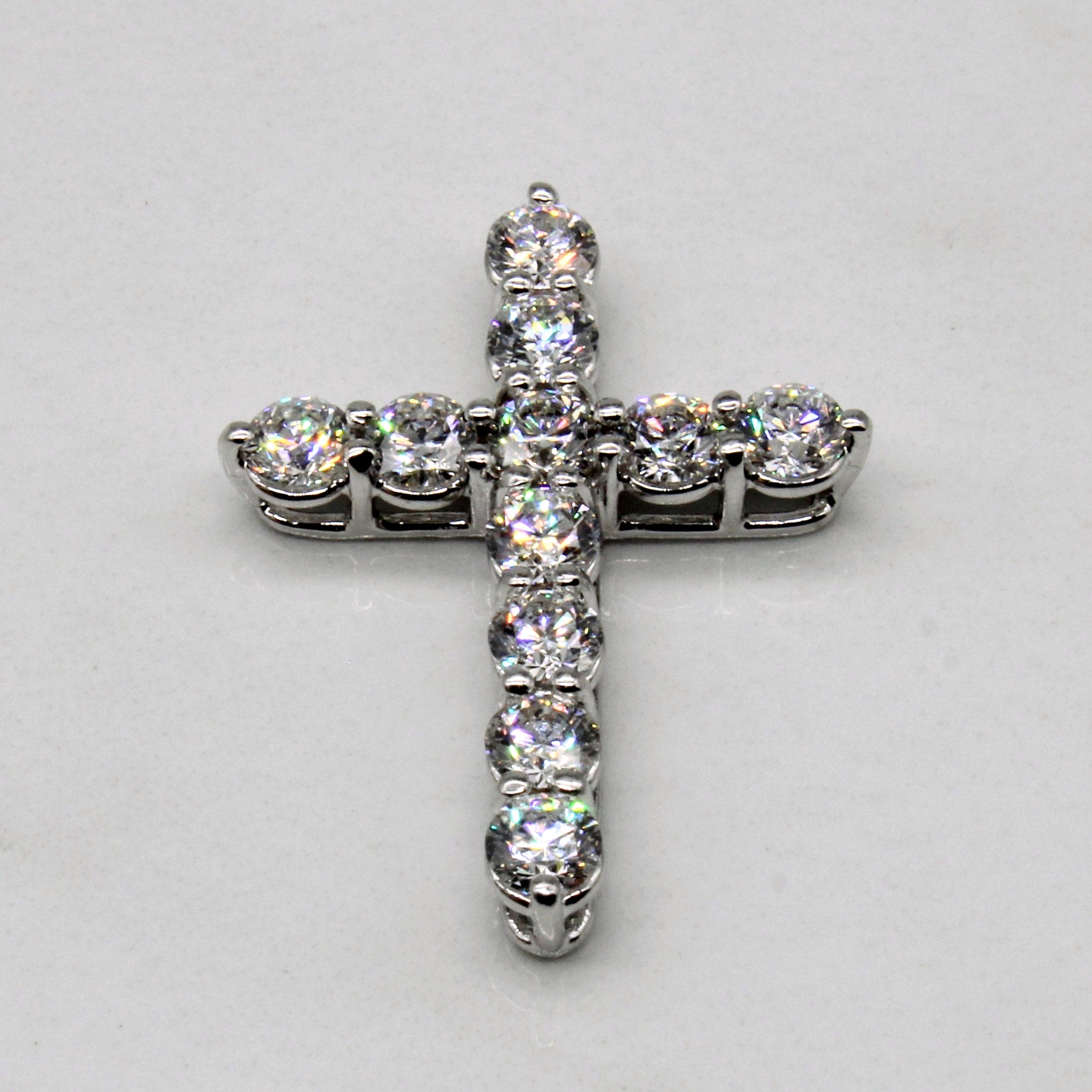 Diamond Cross Pendant | 2.09ctw |