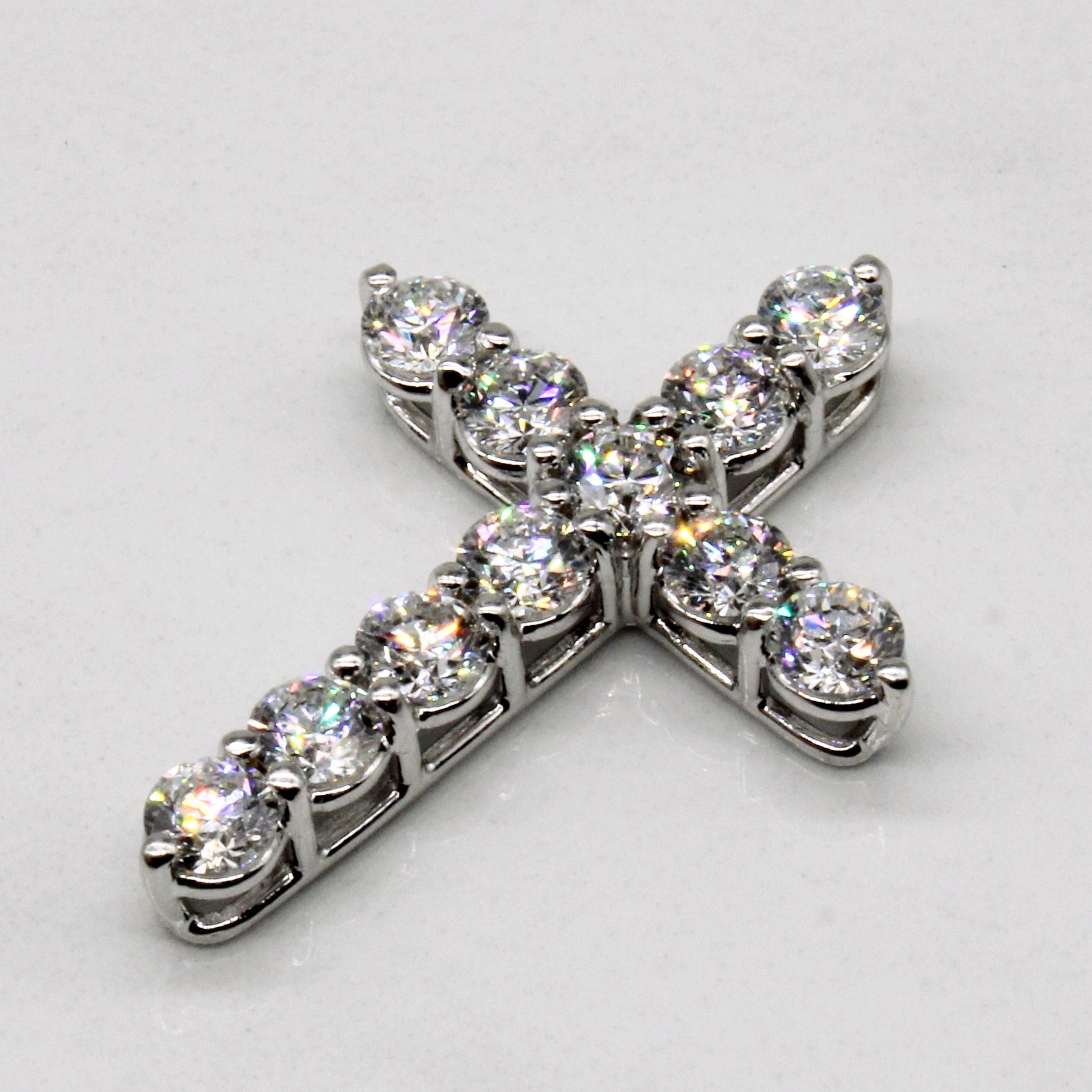 Diamond Cross Pendant | 2.09ctw |