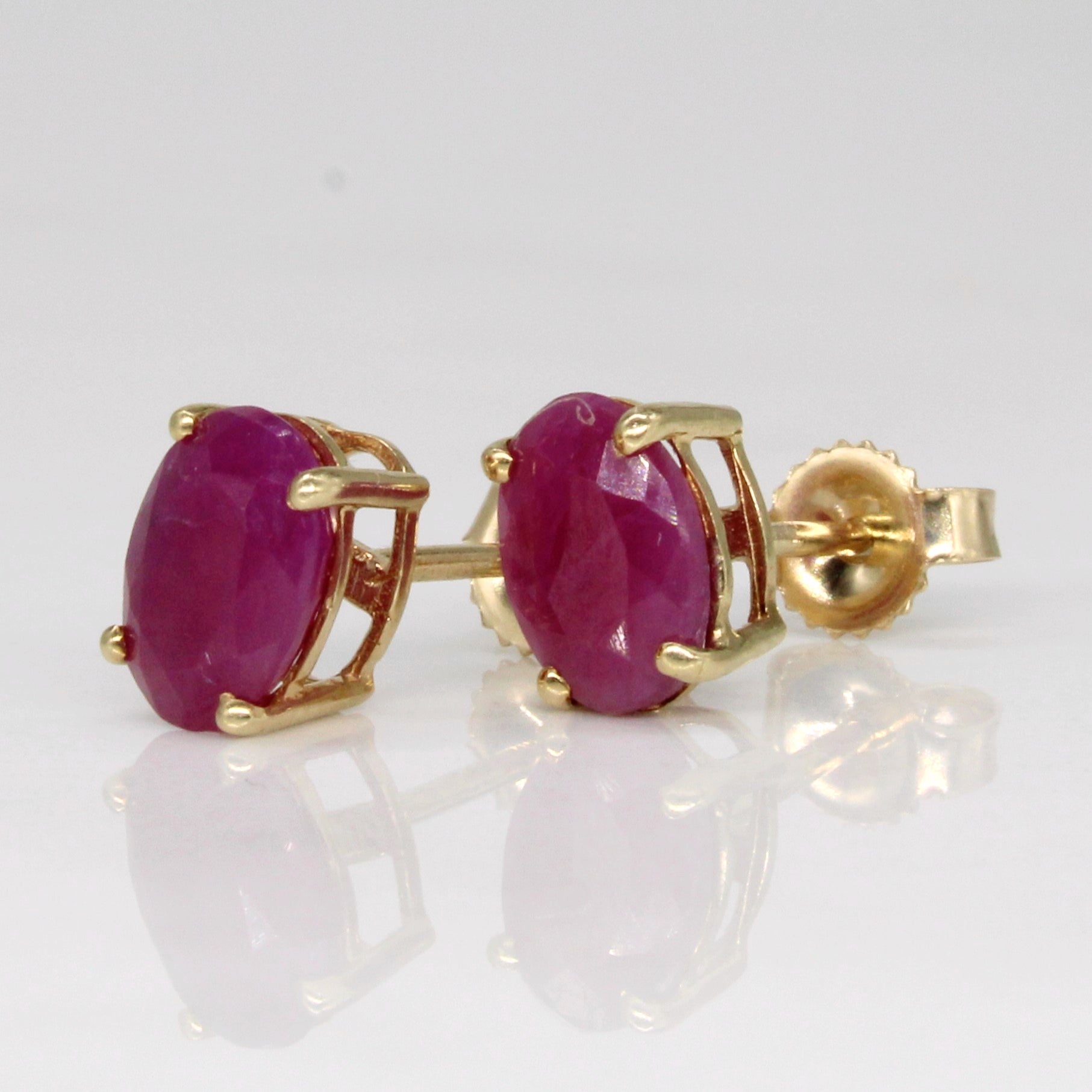 Ruby Stud Earrings | 1.60ctw |