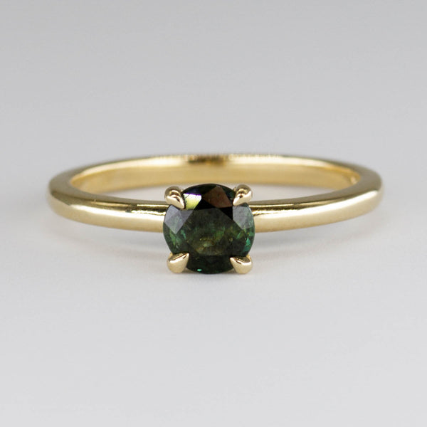 '100 Ways' 14k Yellow Gold Sapphire Solitaire Ring | 0.30ct | SZ 6.75