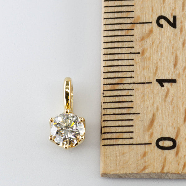 '100 Ways' 18k Yellow Gold Solitaire Pendant | 0.57ct |